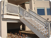 Vinyl Fence and Stair Railing
