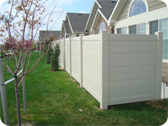 Residential PVC Fencing