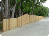 Custom Wood Fence