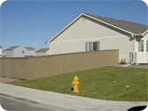 cedar Slat fence