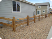 Privacy and cedar Fence