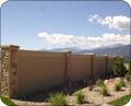 Concrete Fence Installation in Longmont, Colorado